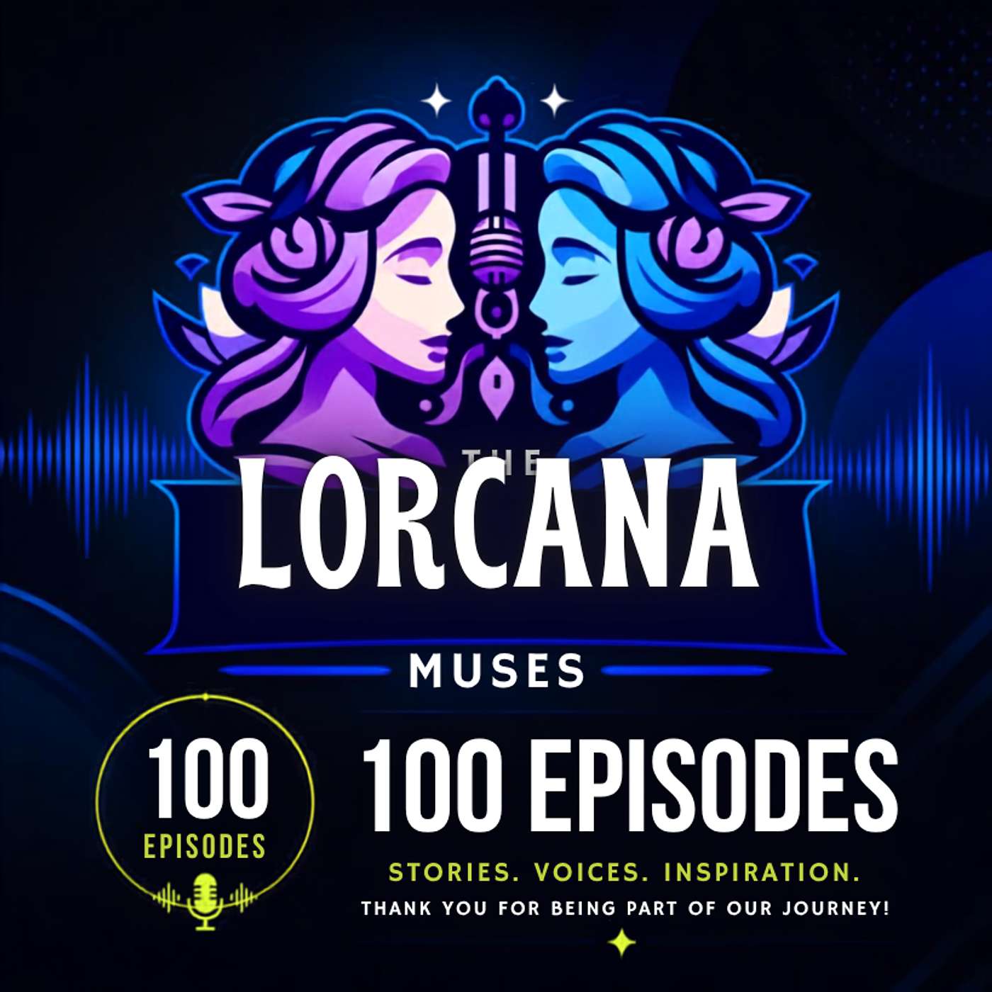 100 Episodes of Lorcana Magic: Live from Disneyland episode artwork