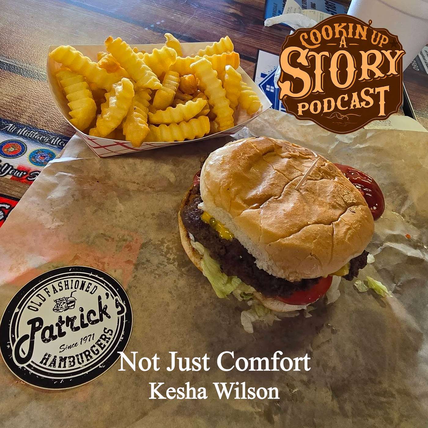 COOKIN' UP A STORY: Not Just Comfort, But Comfortable - Kesha Wilson episode artwork