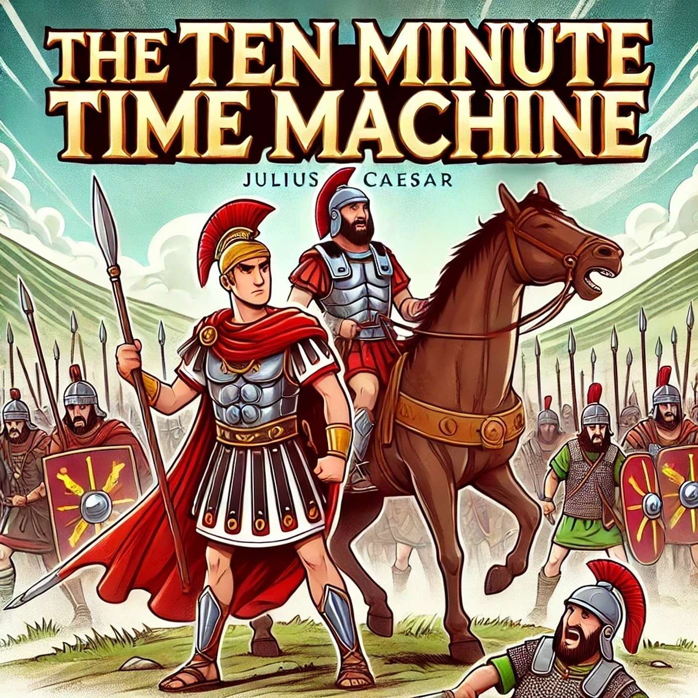 The Ten Minute Time Machine - Julius Caesar's Germanic Campaigns: A Narrative of Ambition and War