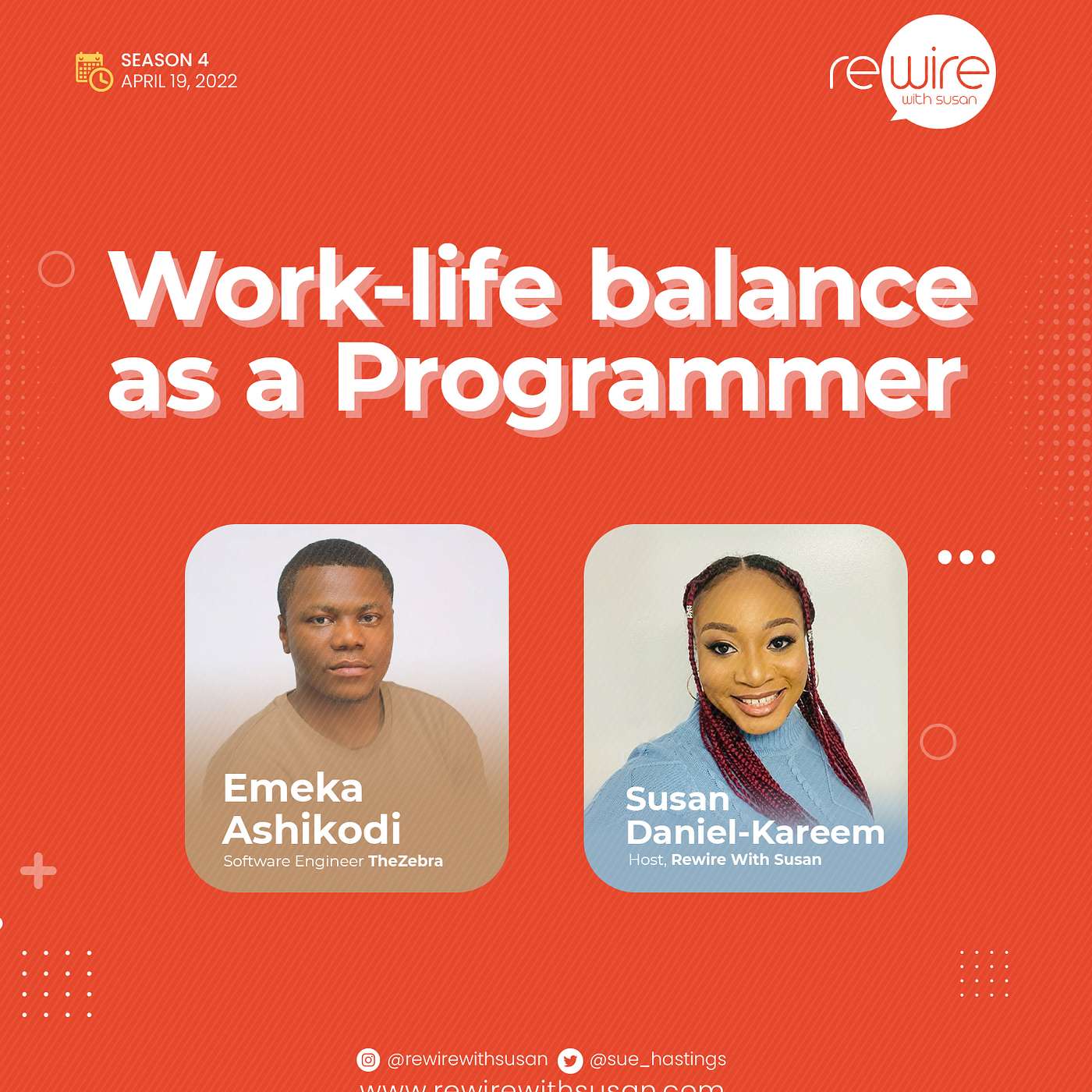 Dev Chat: WORK-LIFE BALANCE AS A PROGRAMMER with Emeka Ashikodi (Software Engineer, The Zebra)