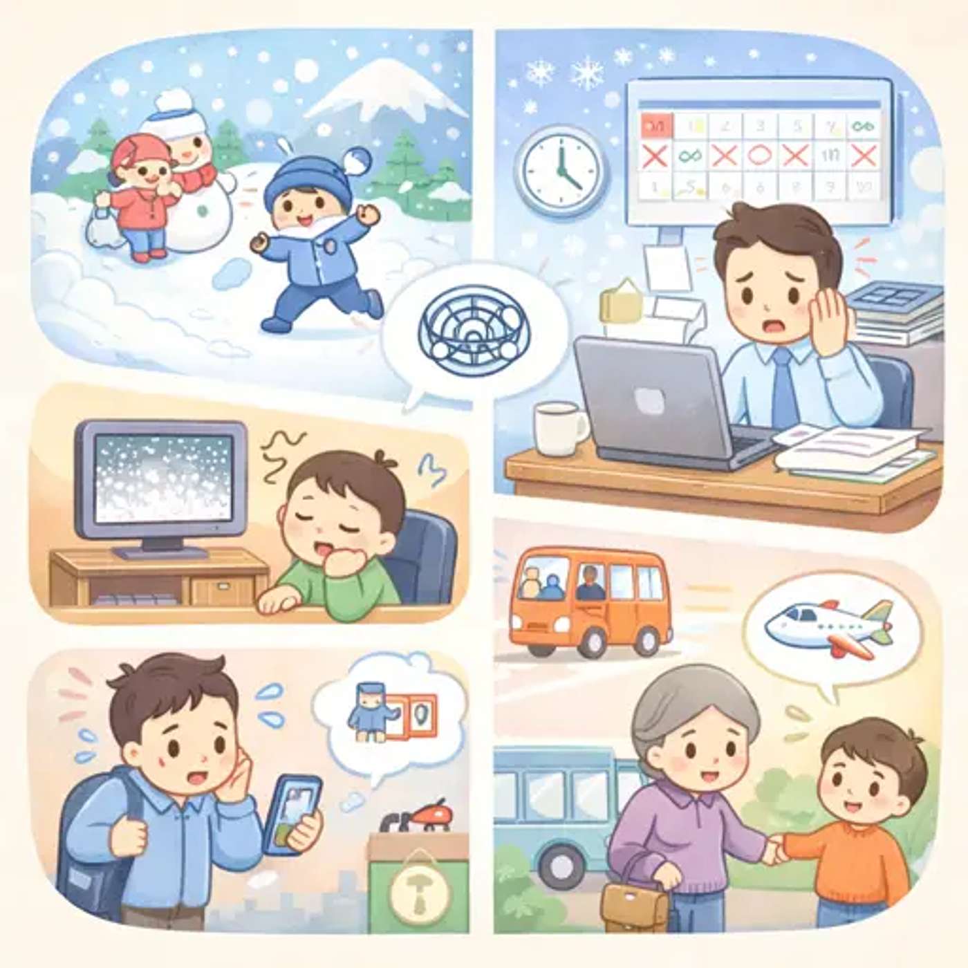 “雪假”里的家长难题 - Parents’ Dilemma During the “Snow Vacation” [HSK 5]