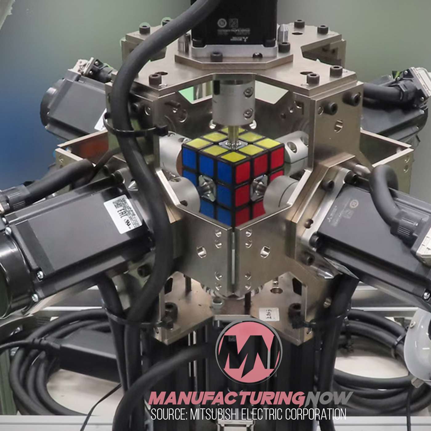 LISTEN: Mitsubishi Robot Solves Rubik's Cube in Less Than Half a Second episode artwork