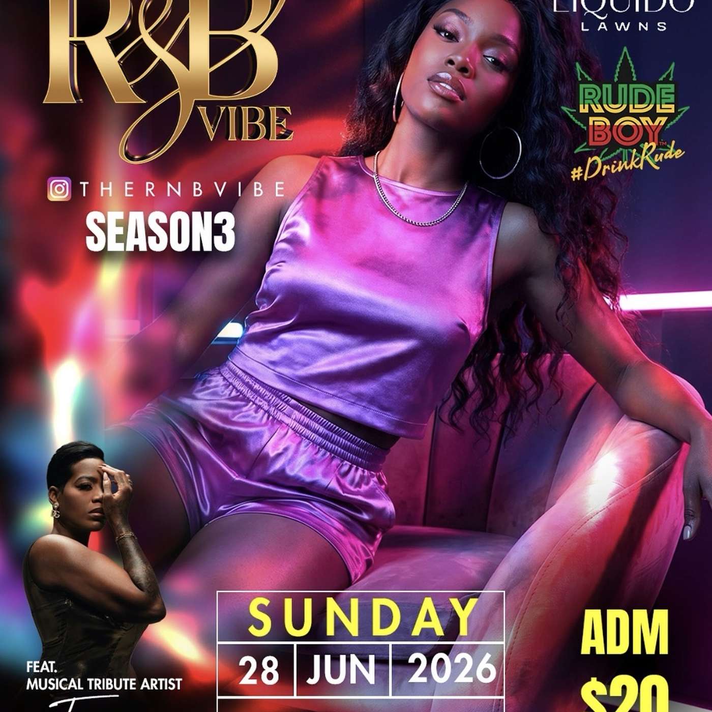 THE RNB VIBE LIVE AUDIO - FANTASIA TRIBUTE (TOES & ZARY) episode artwork