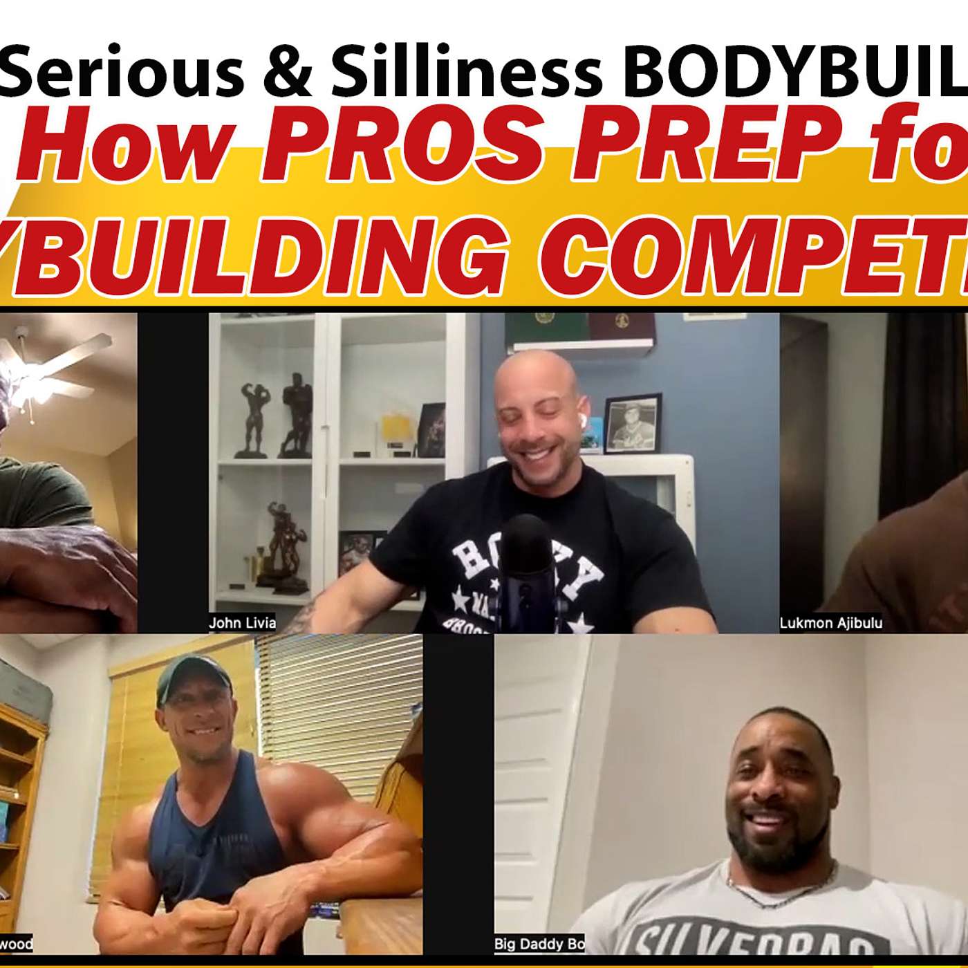 Muscle Talk XLVI Prepping 4 Bodybuilding Competition ANABOLICS PROTEIN SHAKES (Hilarious!) FORM episode artwork