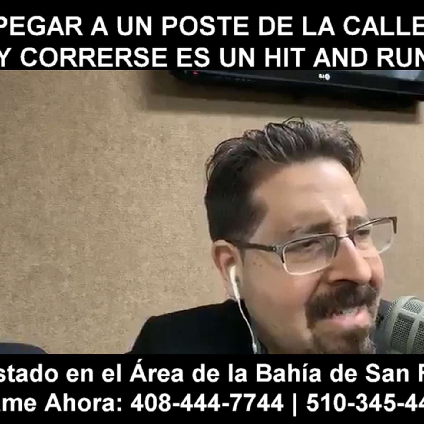 Pegar a un poste de la calle y correrse es un Hit and Run