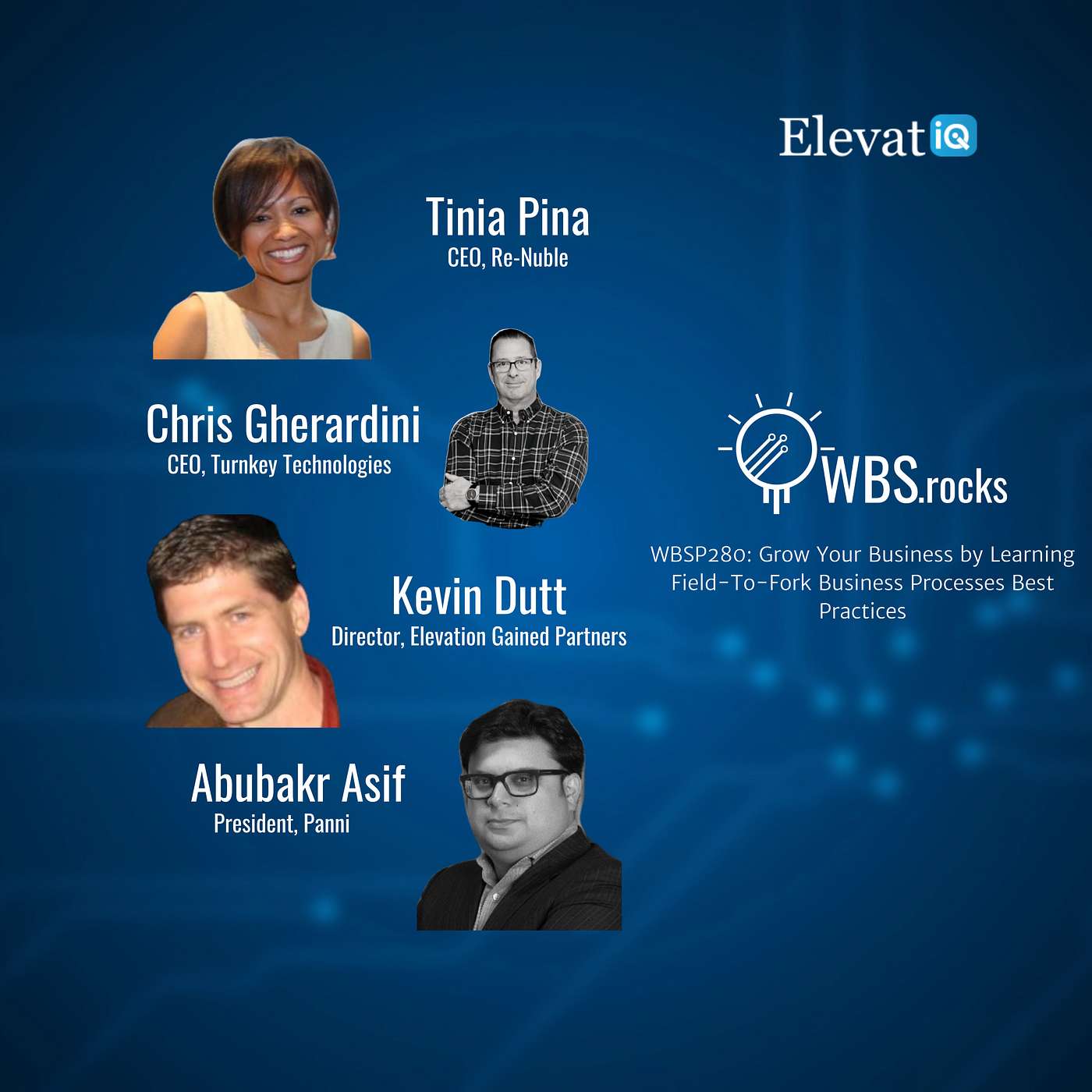 WBSP280: Grow Your Business by Learning Field-To-Fork Business Processes Best Practices, a Live Interview w/ a Panel of Experts