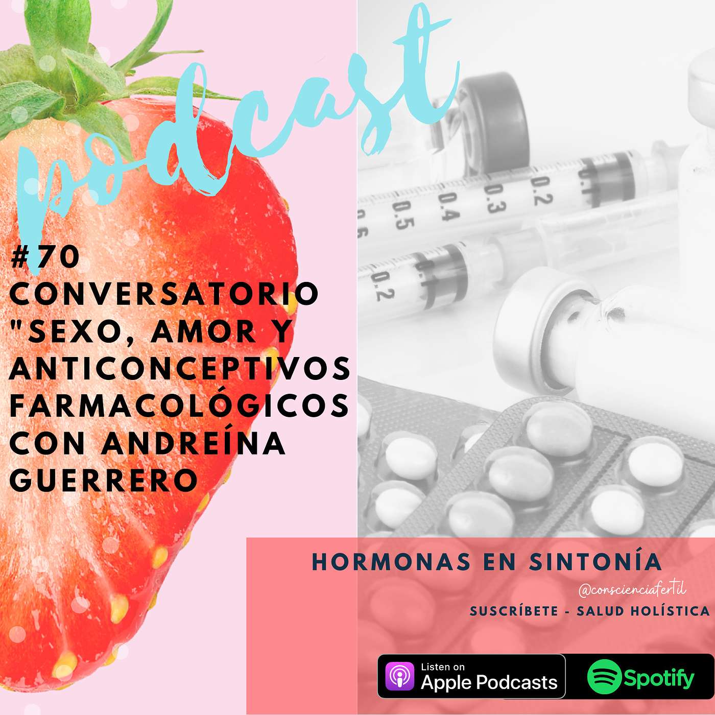 E 70: Sexo, amor y anticonceptivos farmacológicos - El Conversatorio con Andreína Guerrero