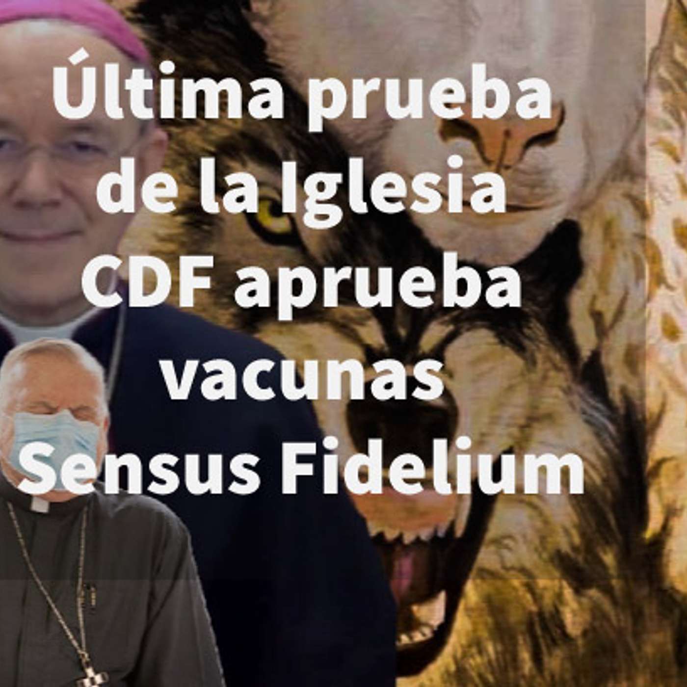 Episodio 416: 🙏 Ultima prueba de la Iglesia 🤷‍♂️ CDF Vaticano aprueba vacunas 😷 Sensus Fidelium 🔥 Obispo Schneider