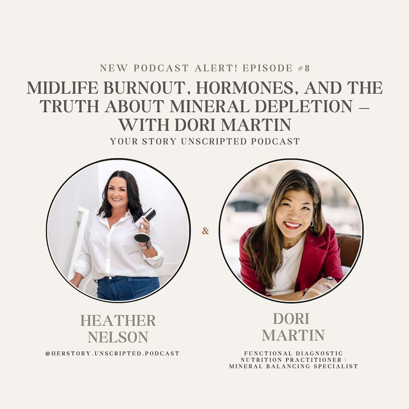 Midlife Burnout, Hormones, and the Truth About Mineral Depletion — with Dori Martin episode artwork