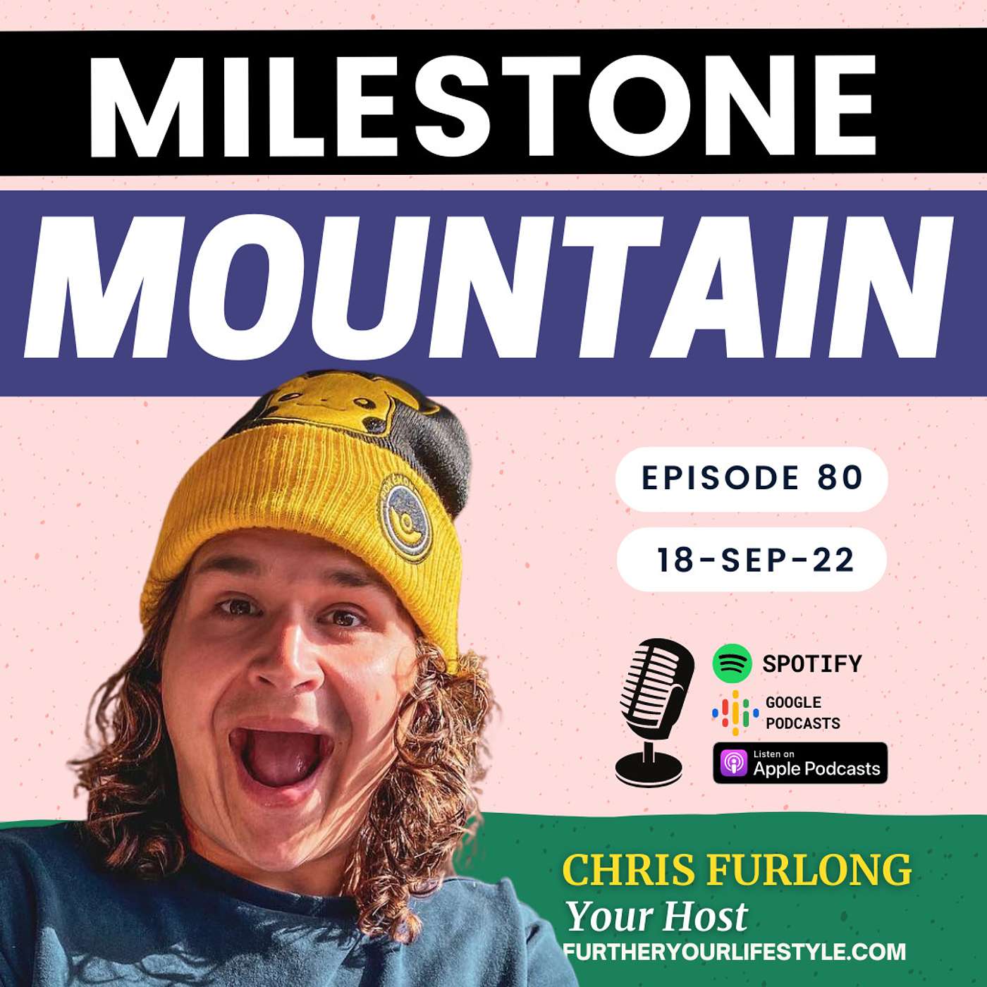Ep.80 - We are all climbing MILESTONE MOUNTAINS | Further Your Lifestyle Podcast