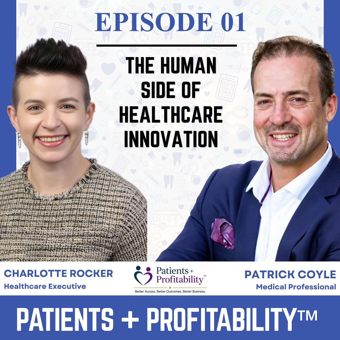 The Human Side of Healthcare Innovation with Charlotte Rocker episode artwork