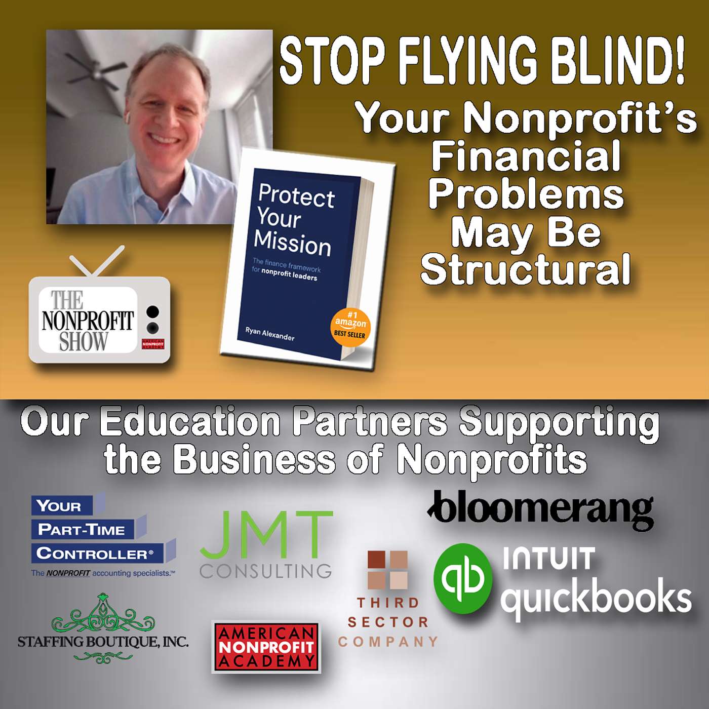 Your Nonprofit's Financial Problems May Be Structural: Stop Flying Blind episode artwork