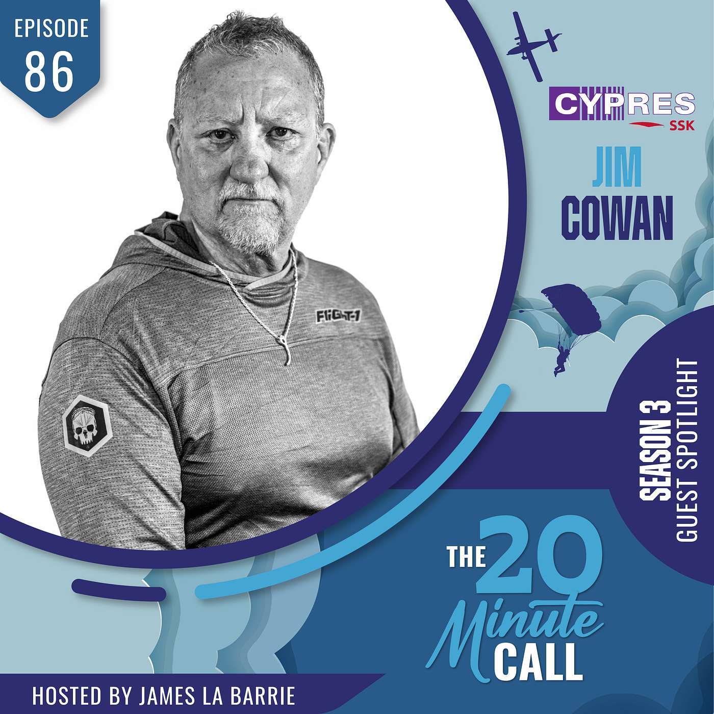 Jim Cowan - Hall of Fame Skydiver and Flight-1 Instructor