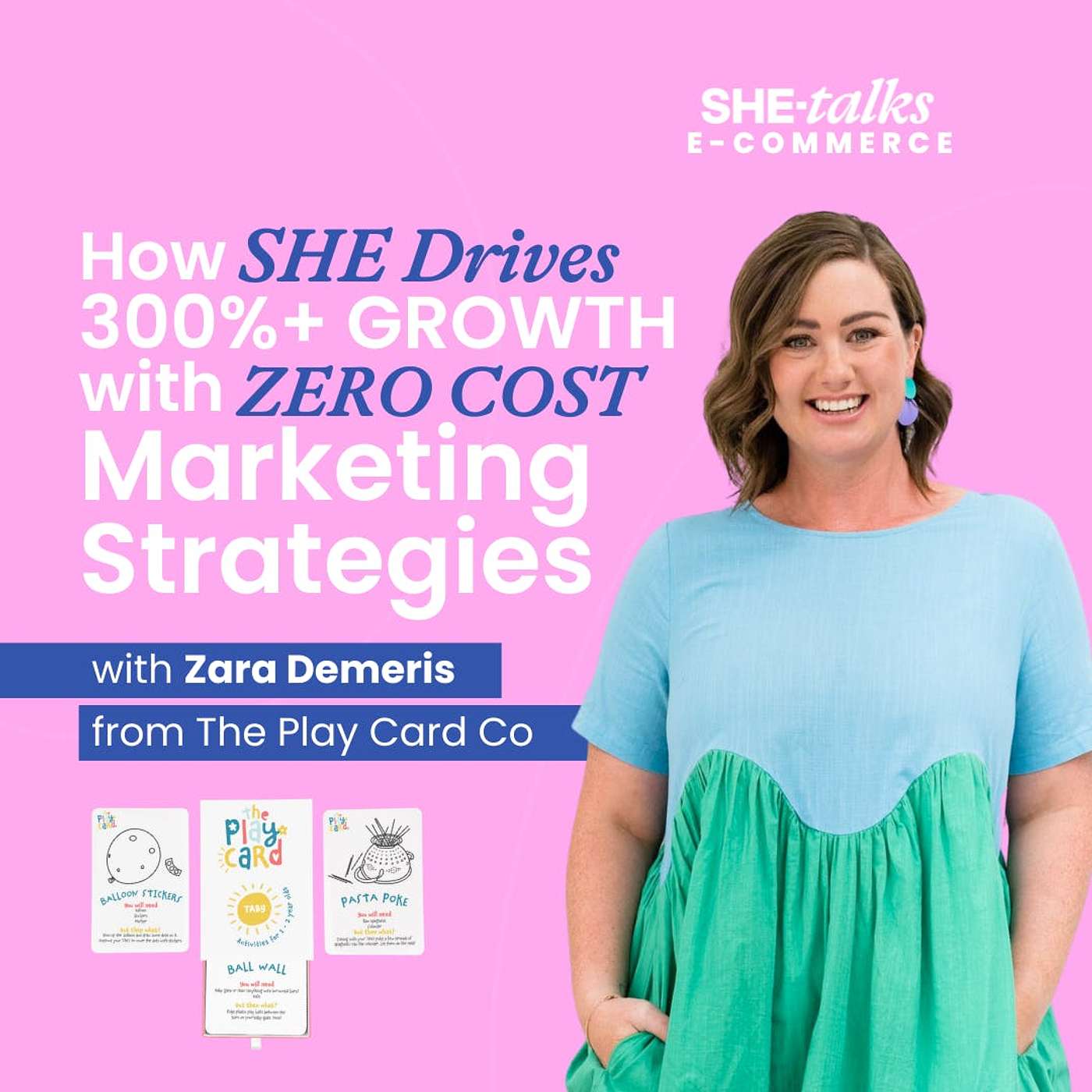 How SHE Drives 300%+ GROWTH With ZERO COST Marketing Strategies with Zara Demeris from The Play Card Co