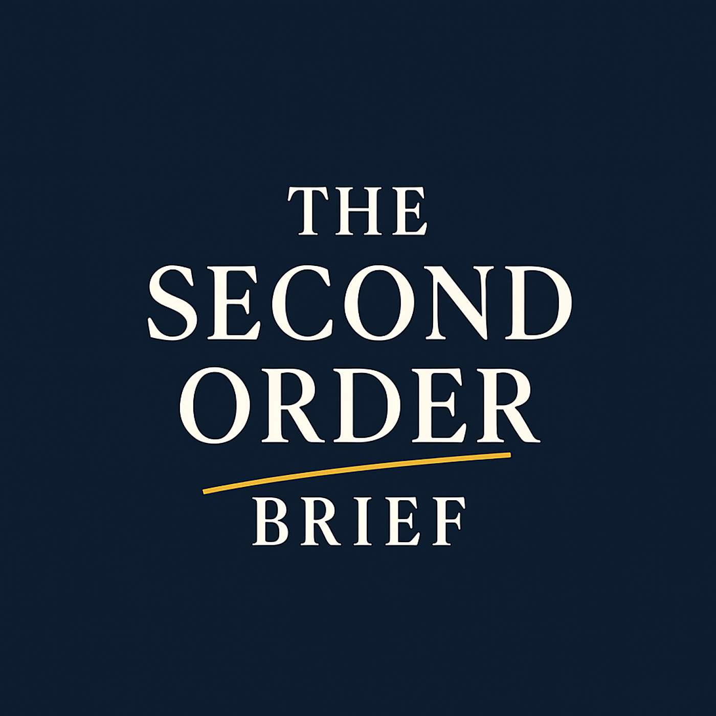 The Second Order Brief