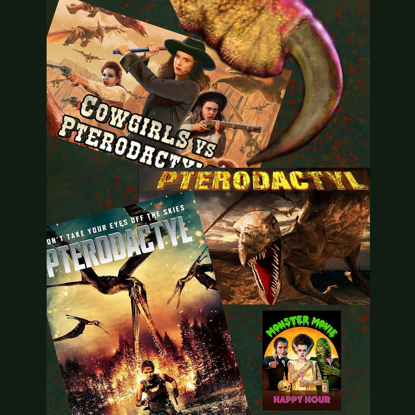 Monster Movie Happy Hour Ep. 109, Pterodactyl Musings