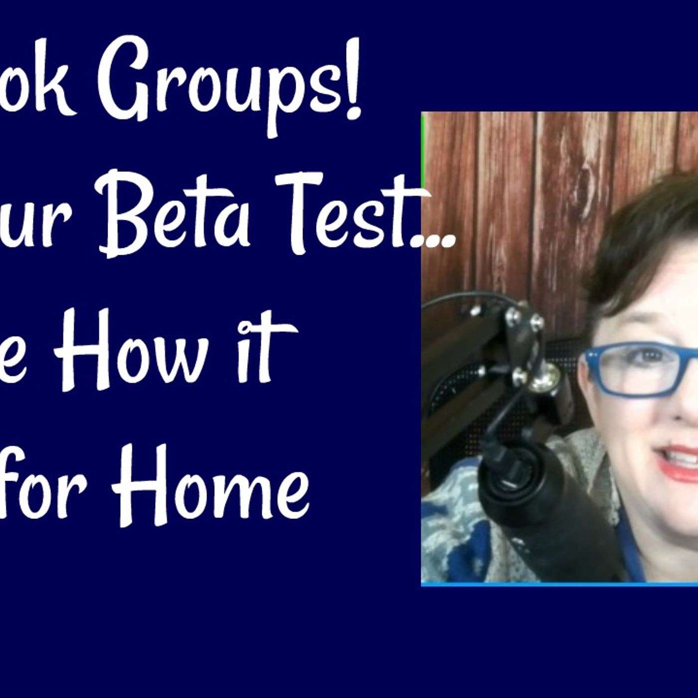 Valerie V Show EP 15: Facebook "Groups" Beta Reporting! Awesome News