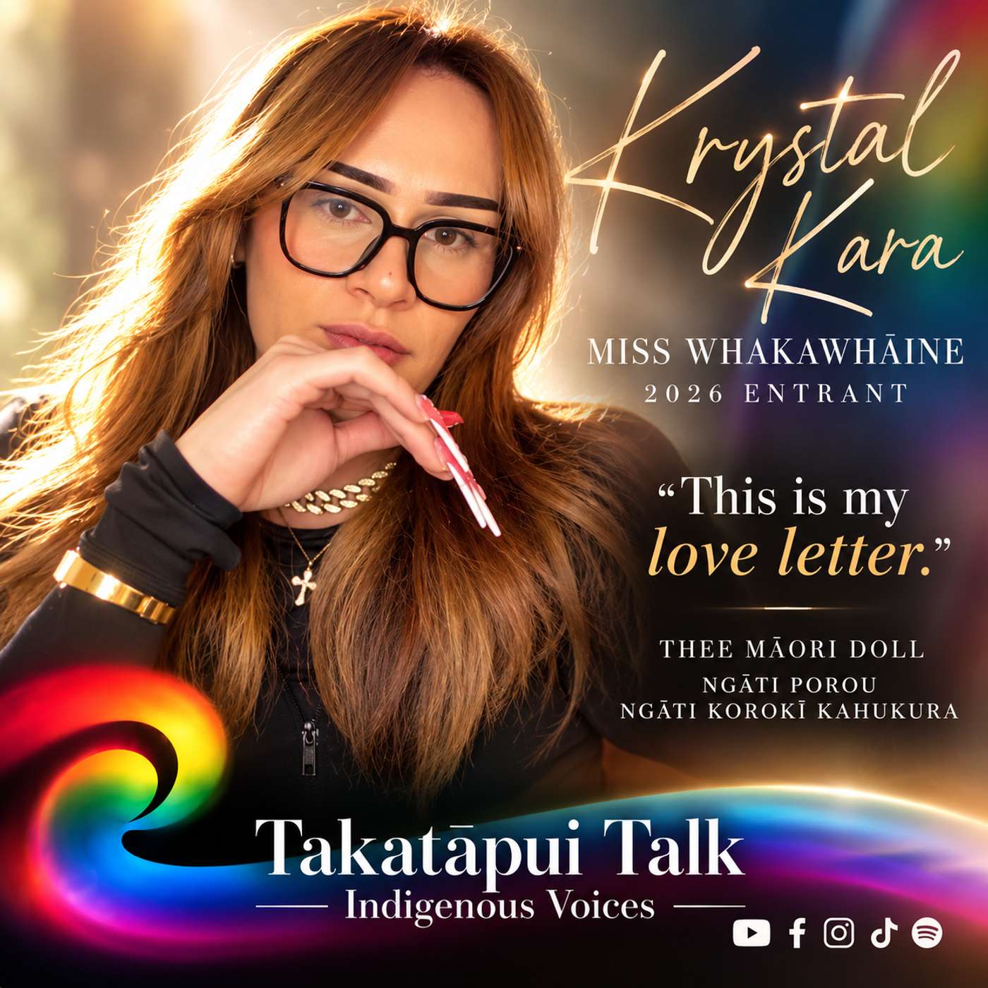 Krystal Kara Takatāpui Talk episode artwork
