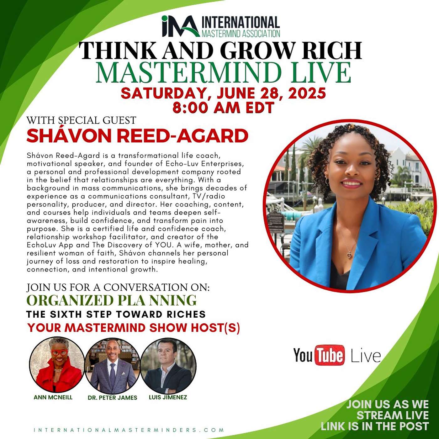 IMA Think & Grow Rich Saturday Show 06.28.2025 episode artwork