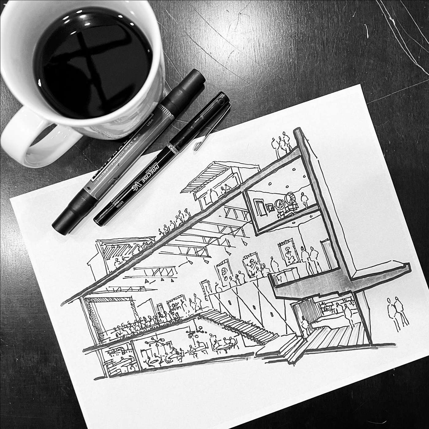 112 - Sketching in Section