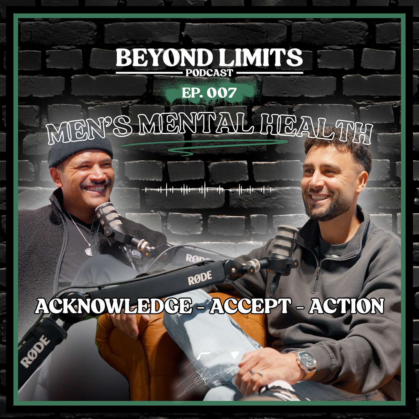 Ep.007 Men's Mental Health & Suicide Prevention - Acknowledge, Accept, Action episode artwork