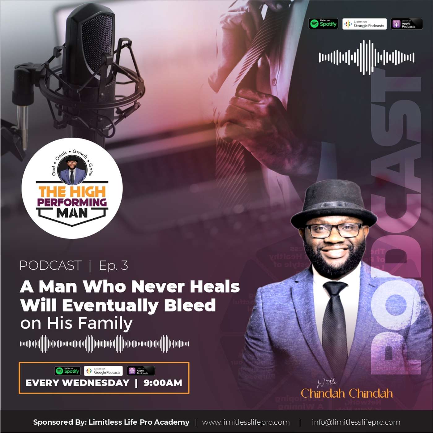 A Man Who Never Heals Will Evetually Bleed On His Family episode artwork