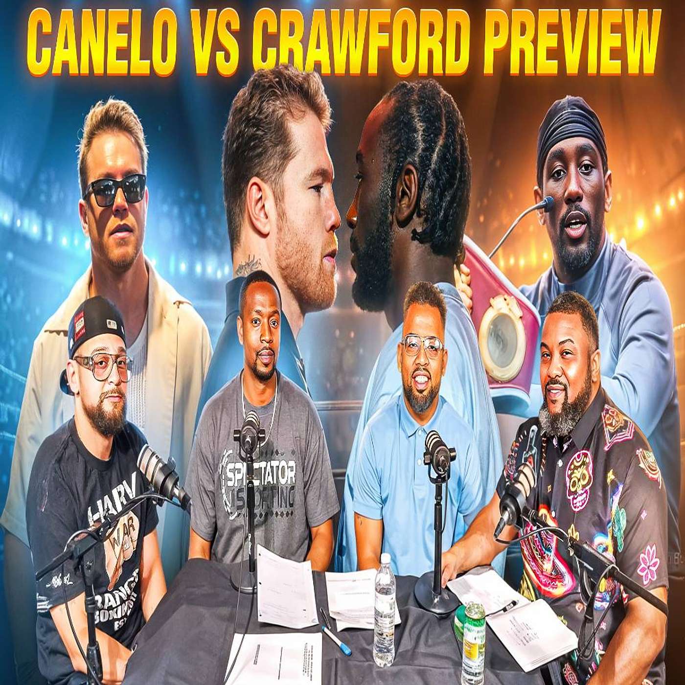 Crawford vs Canelo Preview - Underdog Bud Attempts to Dethrone King Canelo