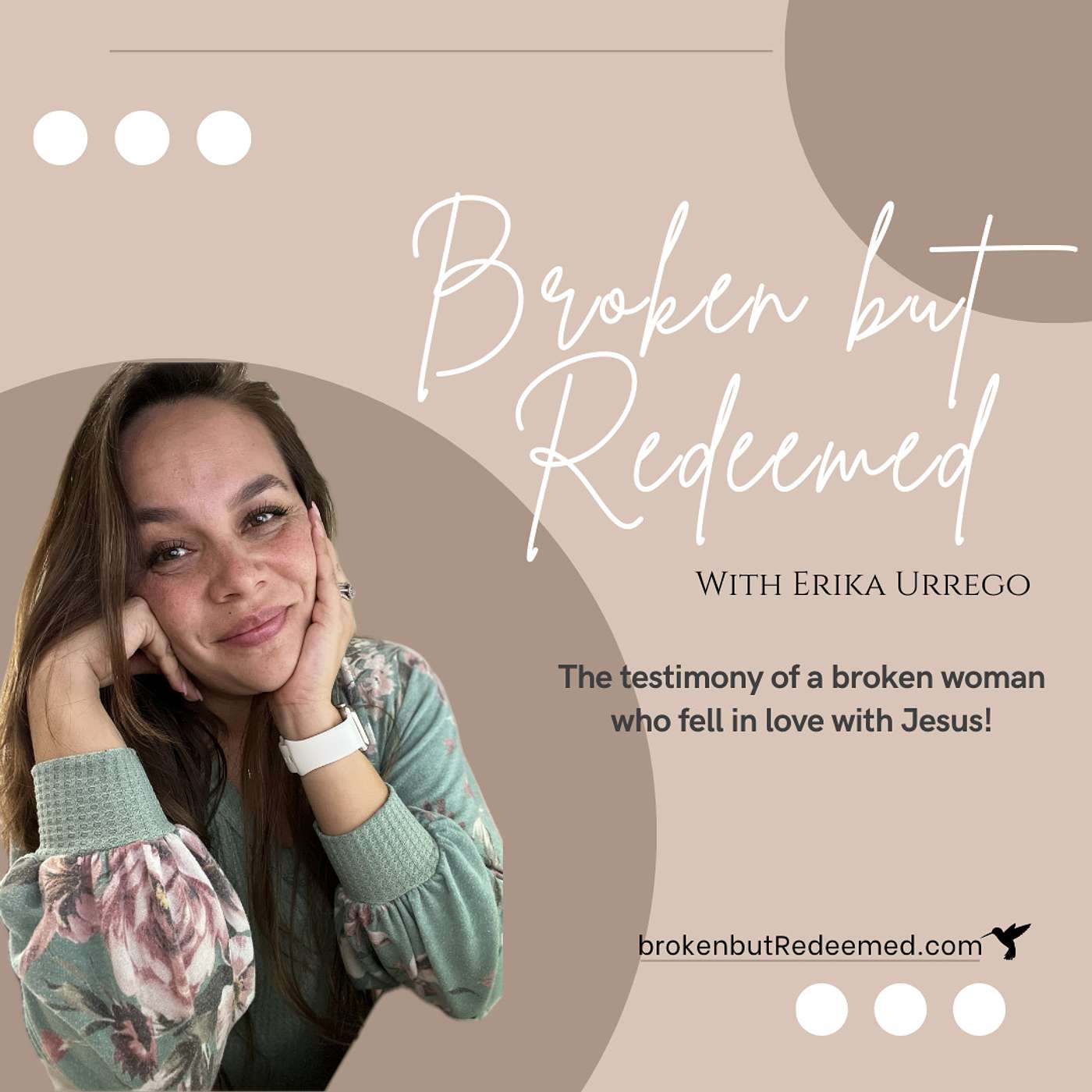 🎙️ **Welcome to the Broken but Redeemed Podcast!**Trailer episode artwork