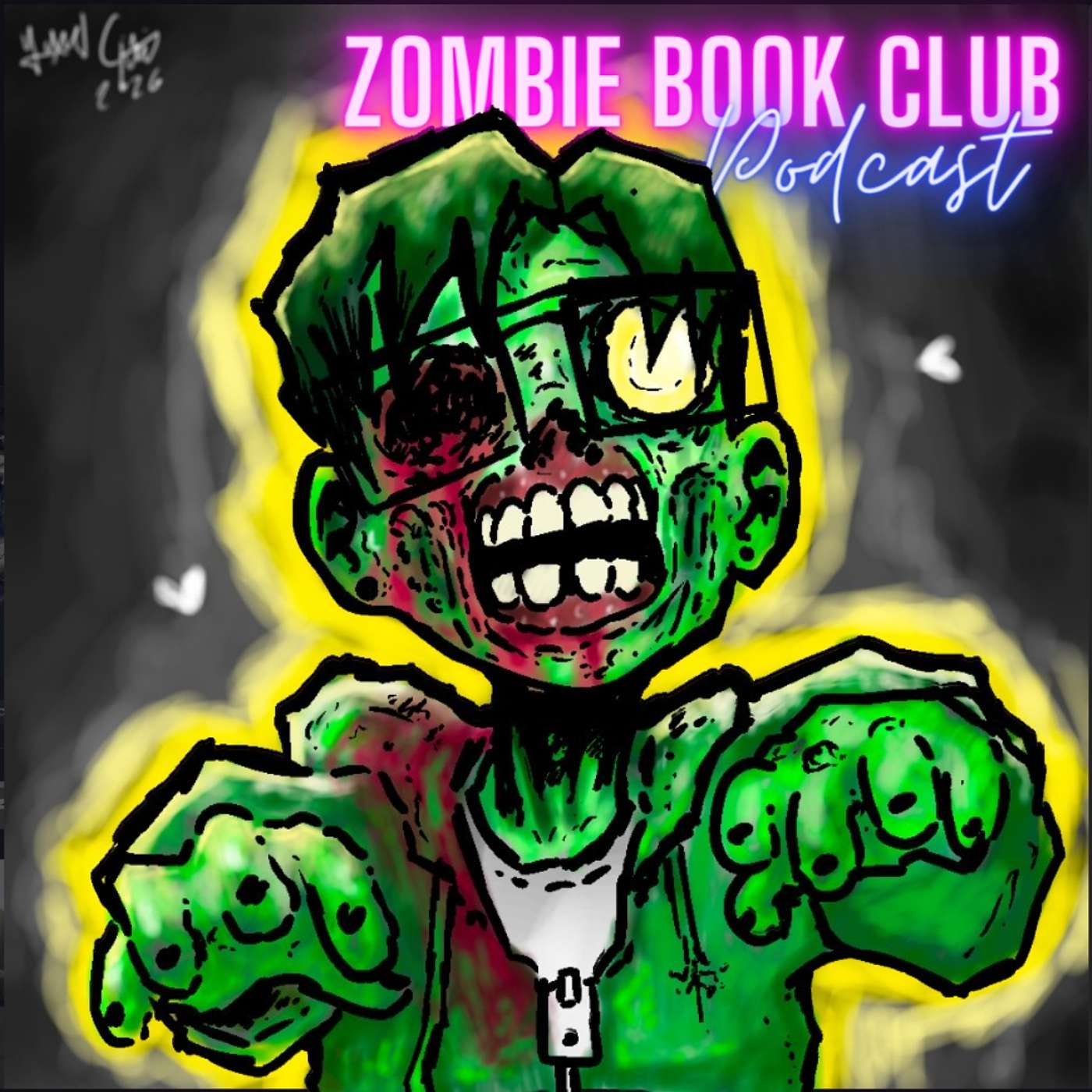 Drawing Zombies With Heart with special guest GreenMann AKA Yuxel G | Zombie Book Club Ep 163 episode artwork