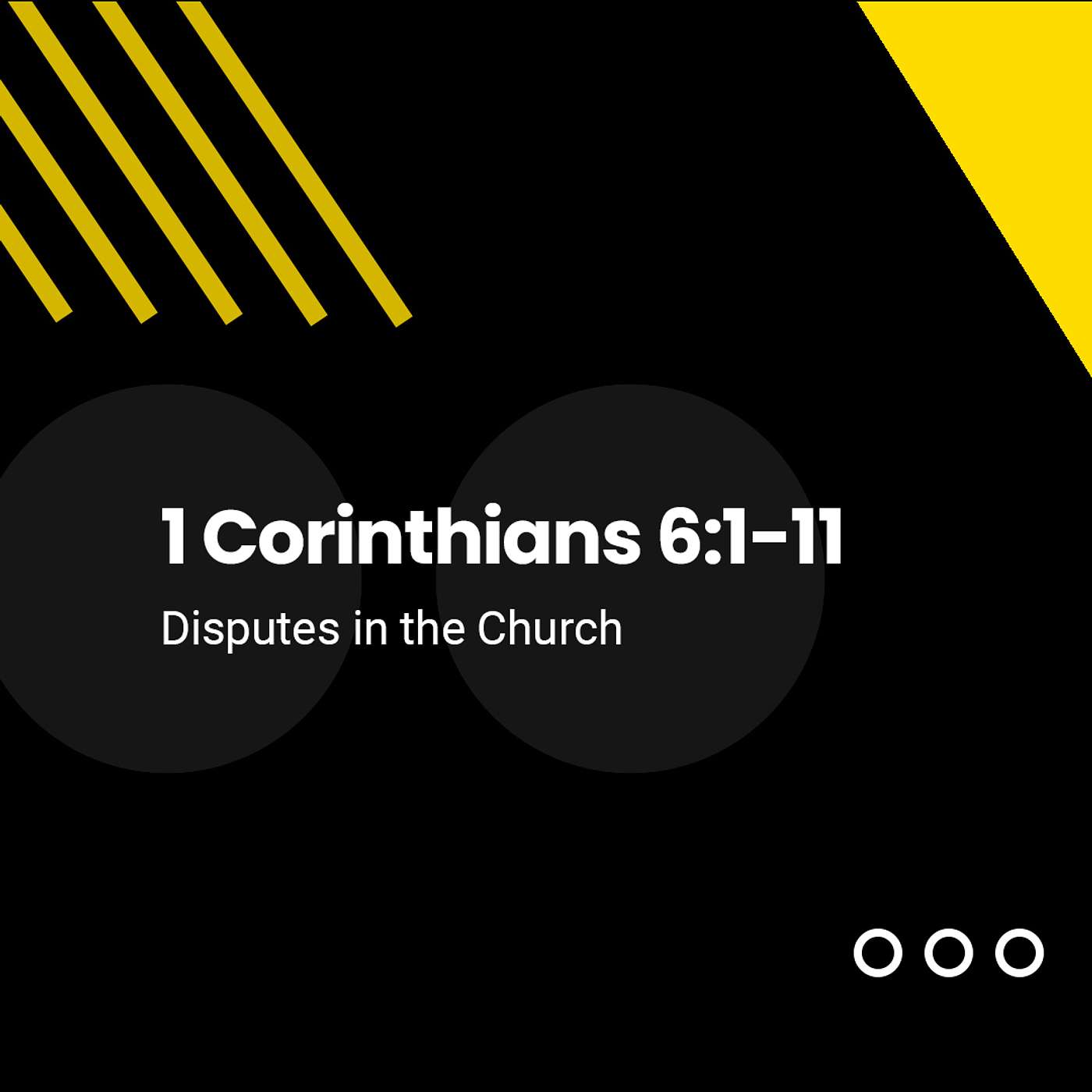 1 Corinthians 6:1-11