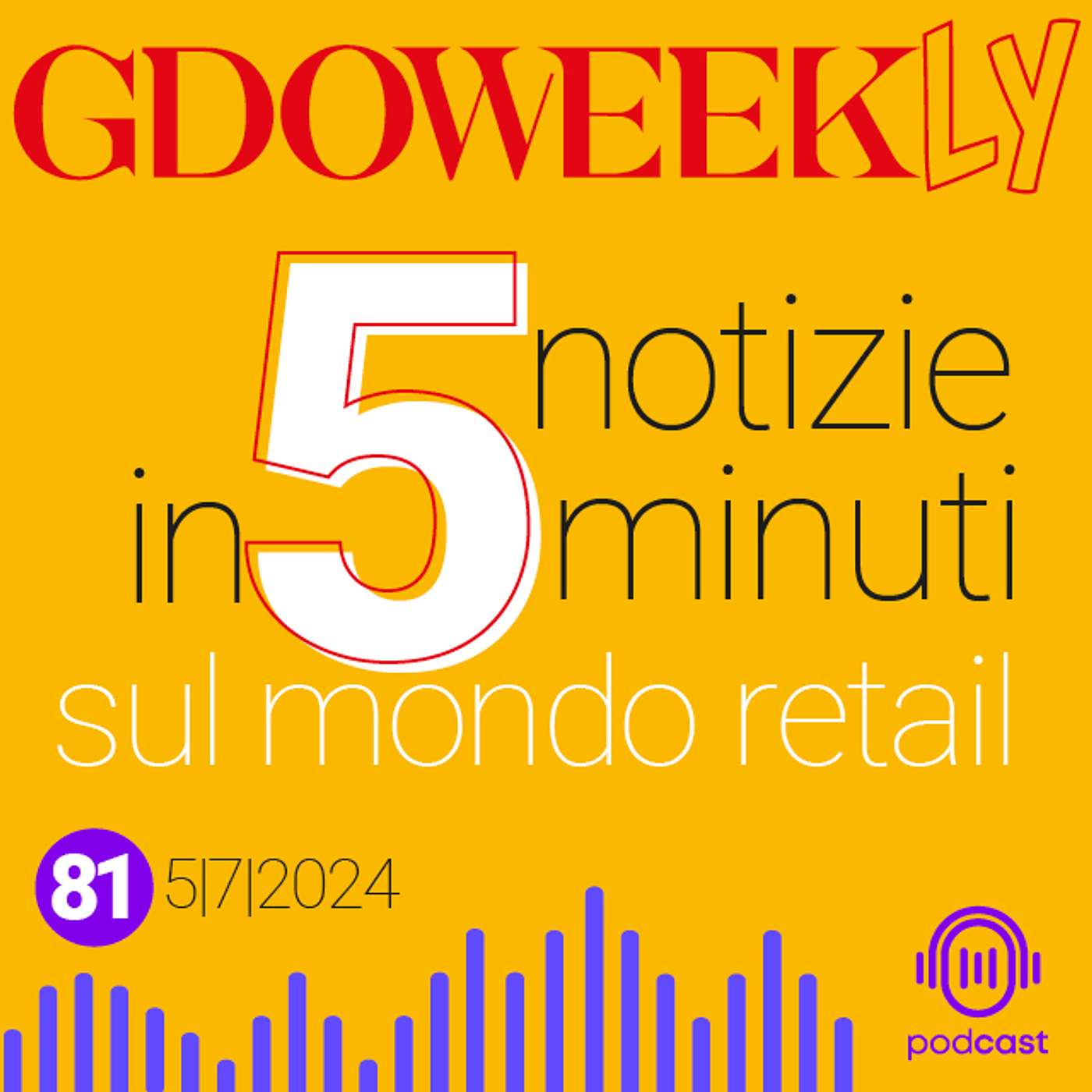 Gdoweekly #81. Stop Unes-Amazon. Unieuro e la Fiat Topolino. La sostenibilità in casa episode artwork