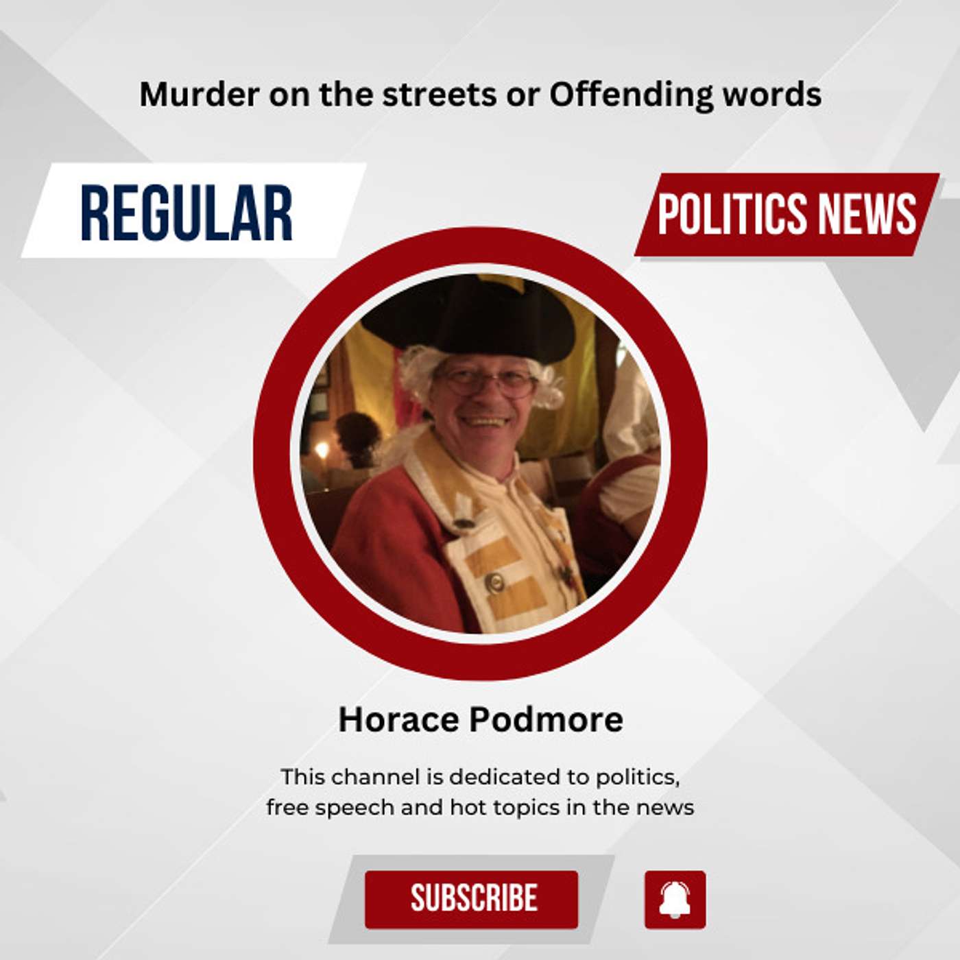 Horace Podmore Political Commentator, Trump wins, Grooming Gang Failure, Covid inquiry, Farmers episode artwork