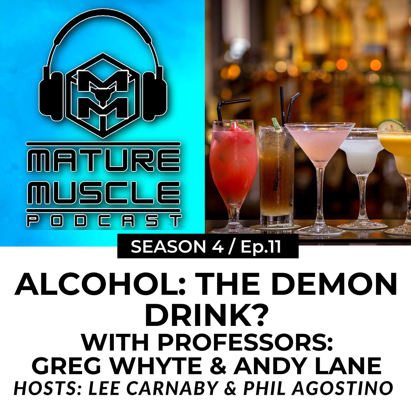 S.4 Ep.11 - ALCOHOL: The Demon Drink? With Profs.Greg Whyte & Andy Lane S.4 Ep.11 - ALCOHOL: The Demon Drink? With Profs.Greg Whyte & Andy Lane