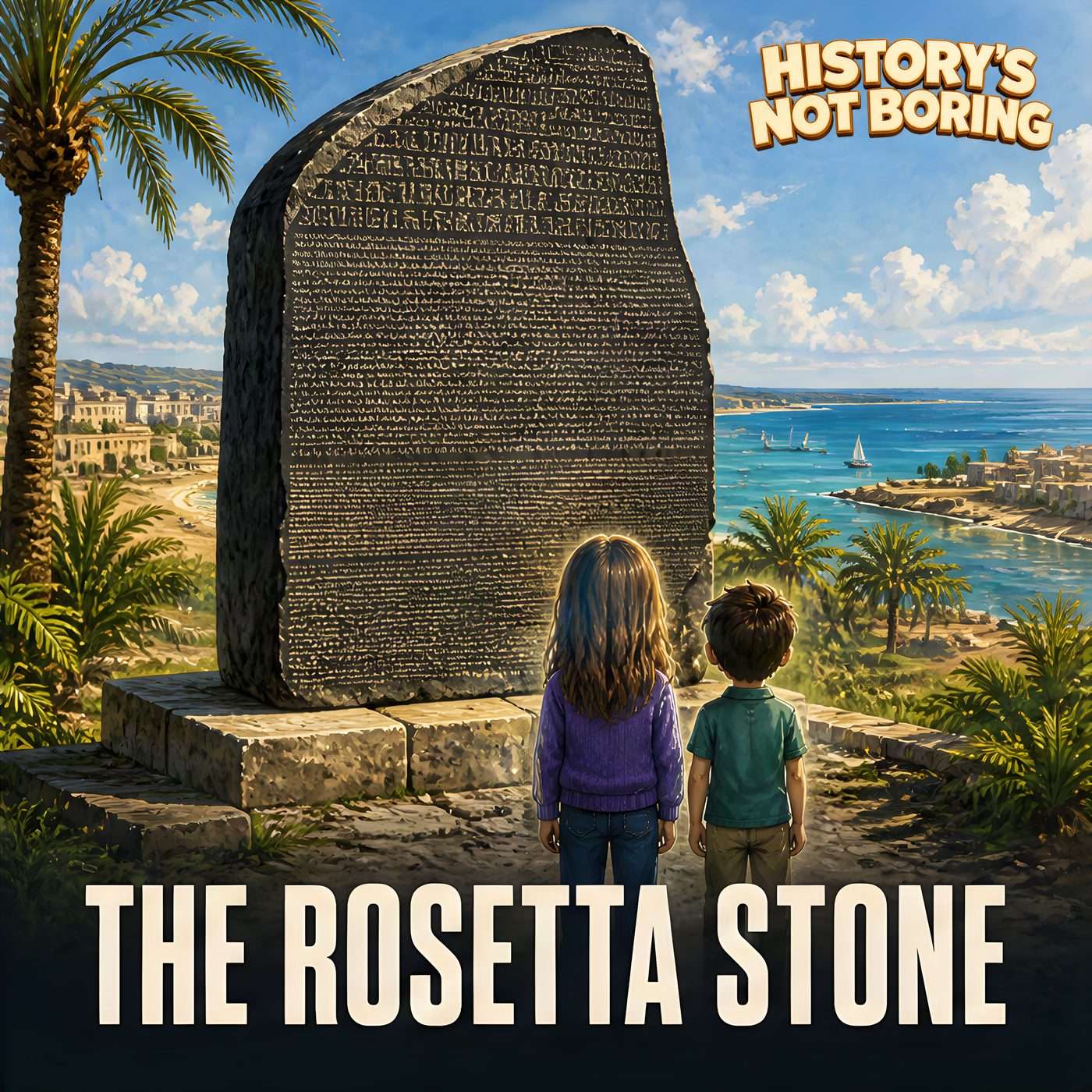 The Rosetta Stone for Kids: How Hieroglyphs Were Decoded artwork