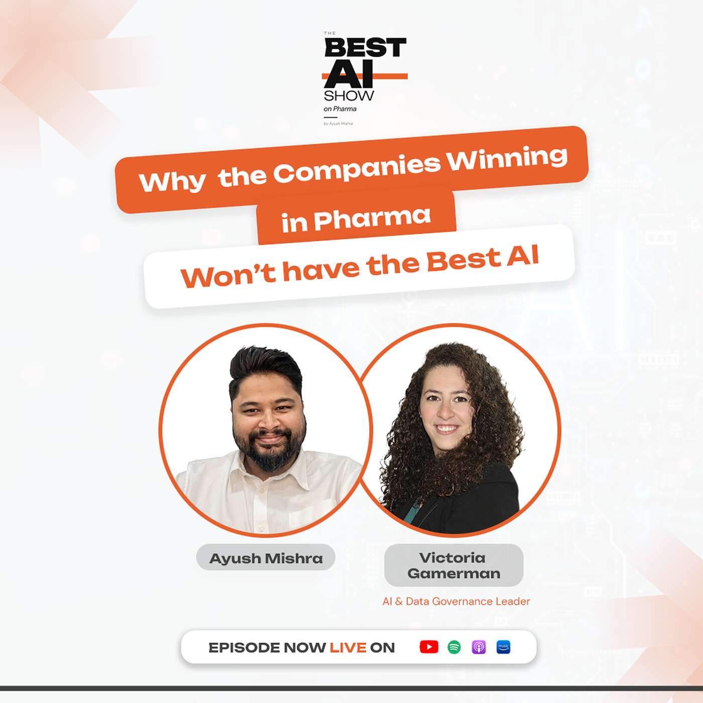 Season 2 Ep#1 | Why the Companies Winning in Pharma won’t have the Best AI | Victoria Gamermann episode artwork