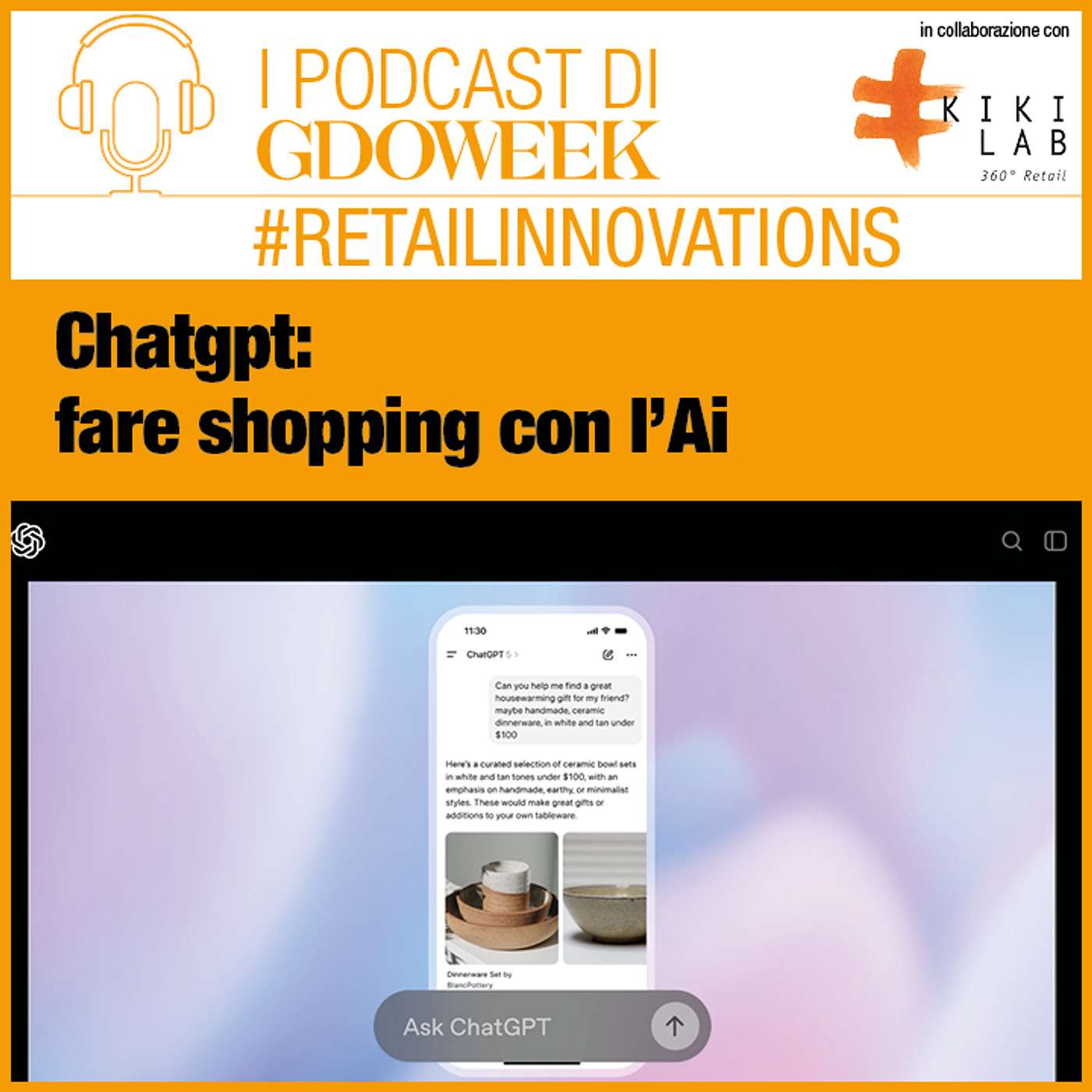 ChatGPT, fare shopping con l’Ai- #retailinnovations by Kiki Lab