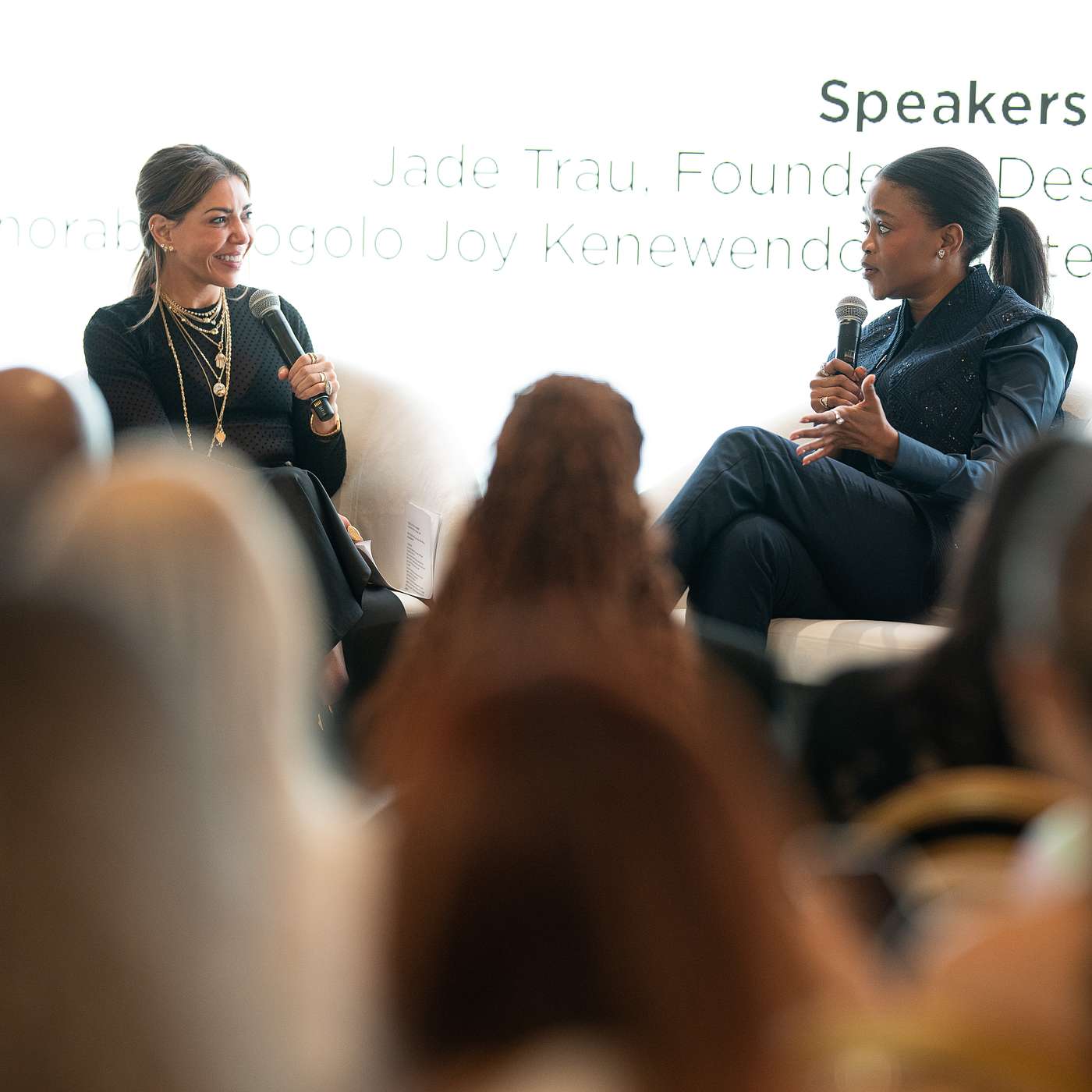 Jade Trau in Conversation with the Honorable Bogolo Joy Kenewendo, Botswana's Minister of Minerals & Energy episode artwork