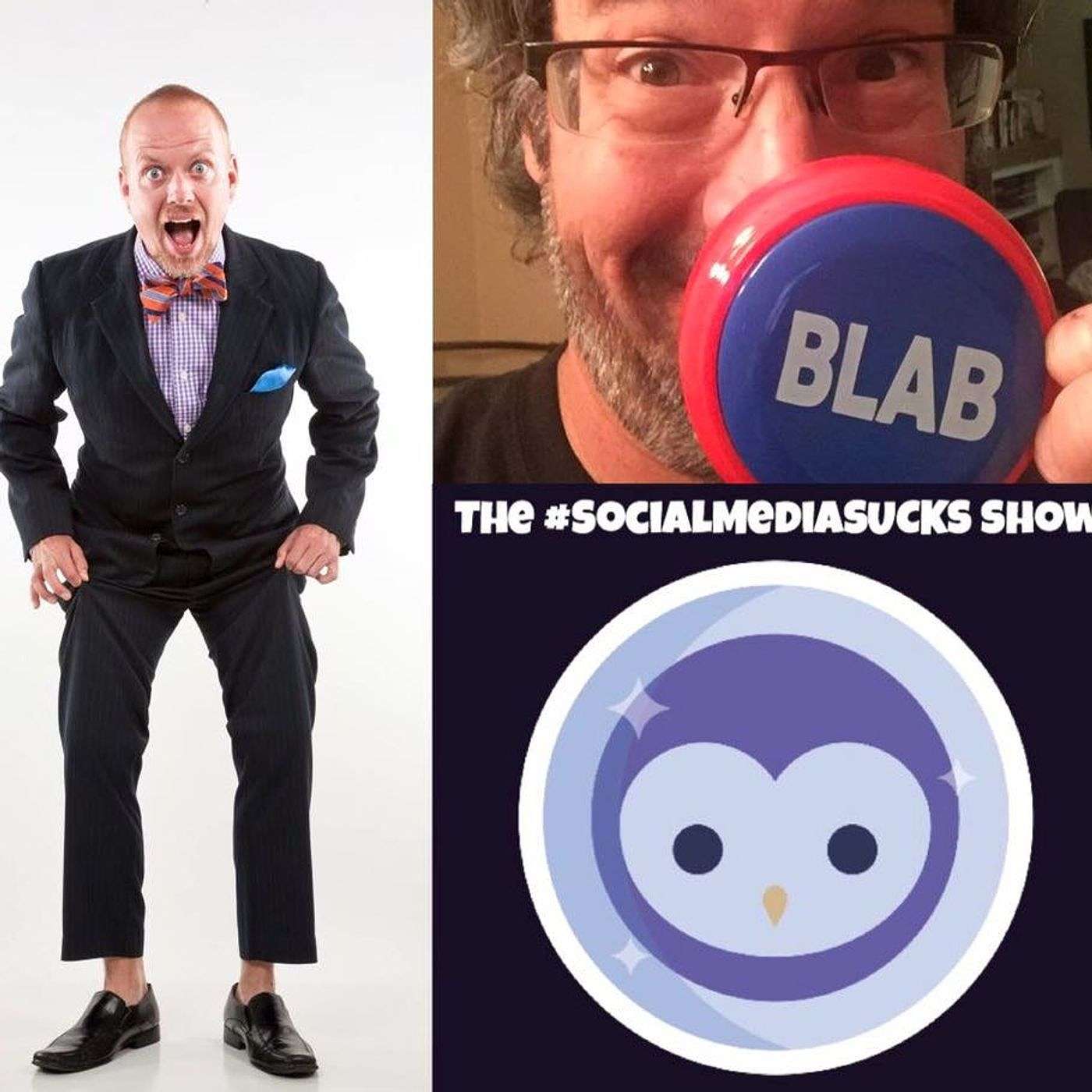 The Social Media SUCKS Show on Blab w/ Social Media Marketing Author, Speaker, Joel Comm episode artwork