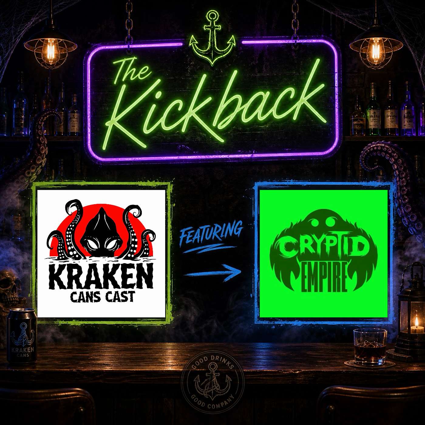 The Kickback - w/ David Hardie of Cryptid Empire episode artwork