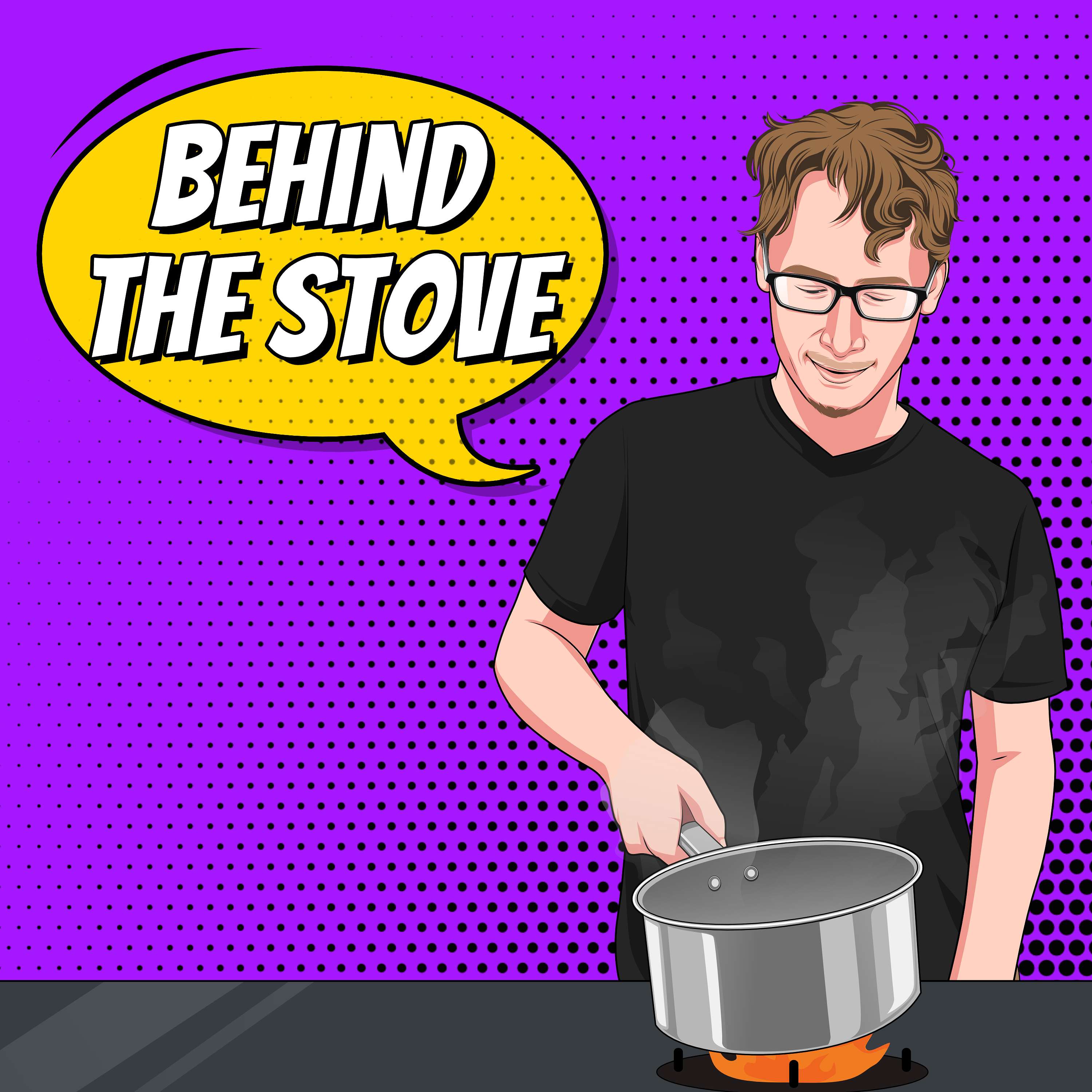 Behind the Stove