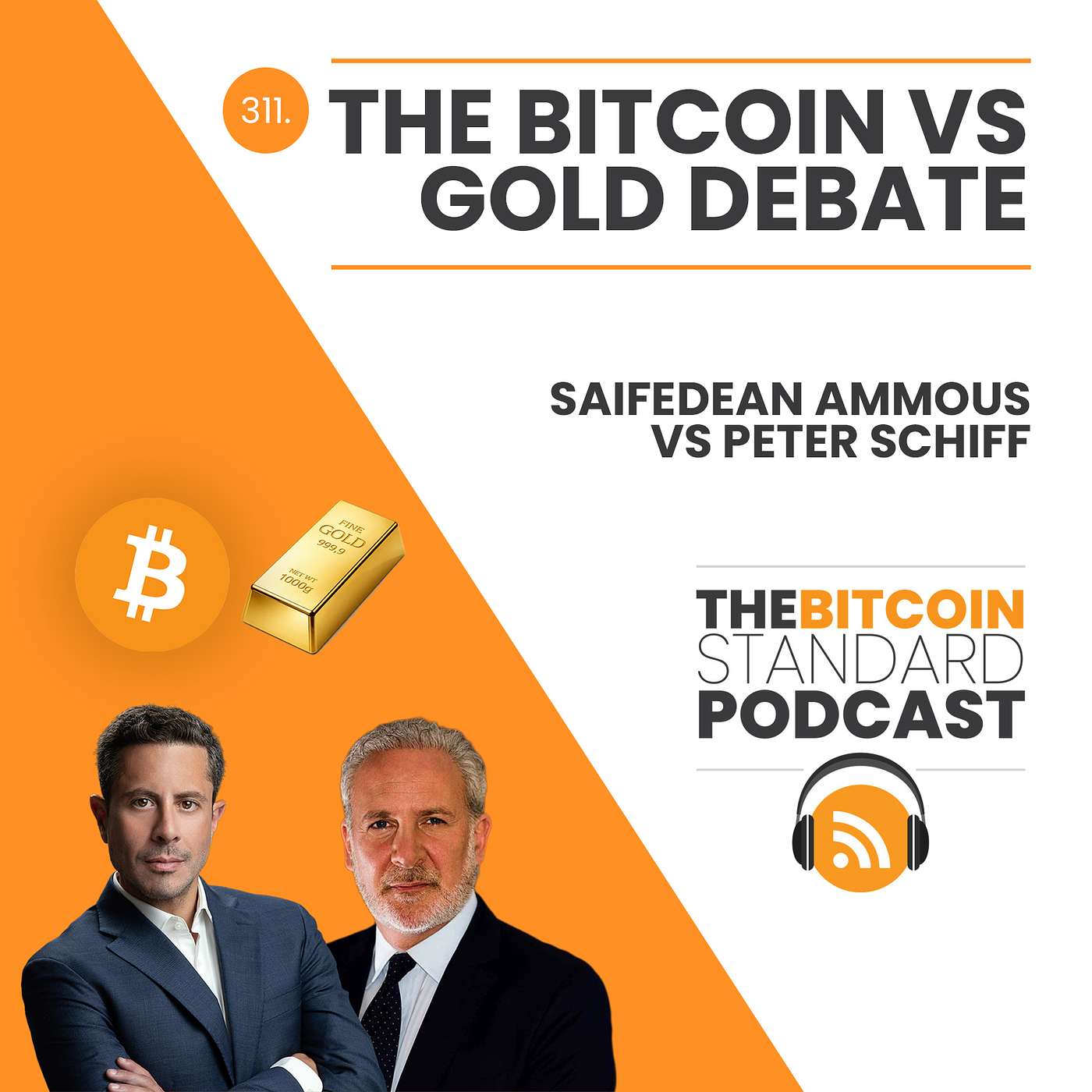 311. The Bitcoin vs Gold Debate: Saifedean Ammous vs Peter Schiff 311. The Bitcoin vs Gold Debate: Saifedean Ammous vs Peter Schiff