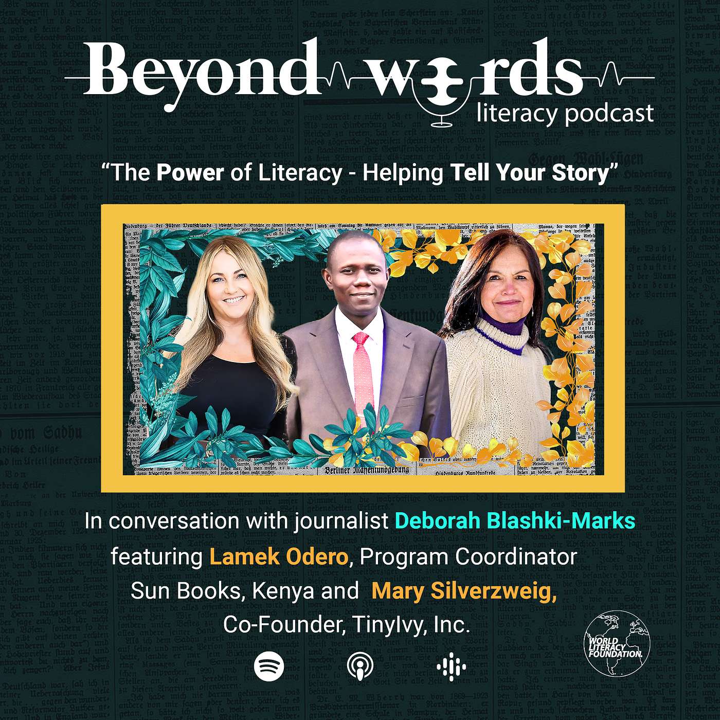 Beyond Words - Lamek Odero (Sun Books) & Mary Silverweig (Tiny Ivy, Inc.) episode artwork