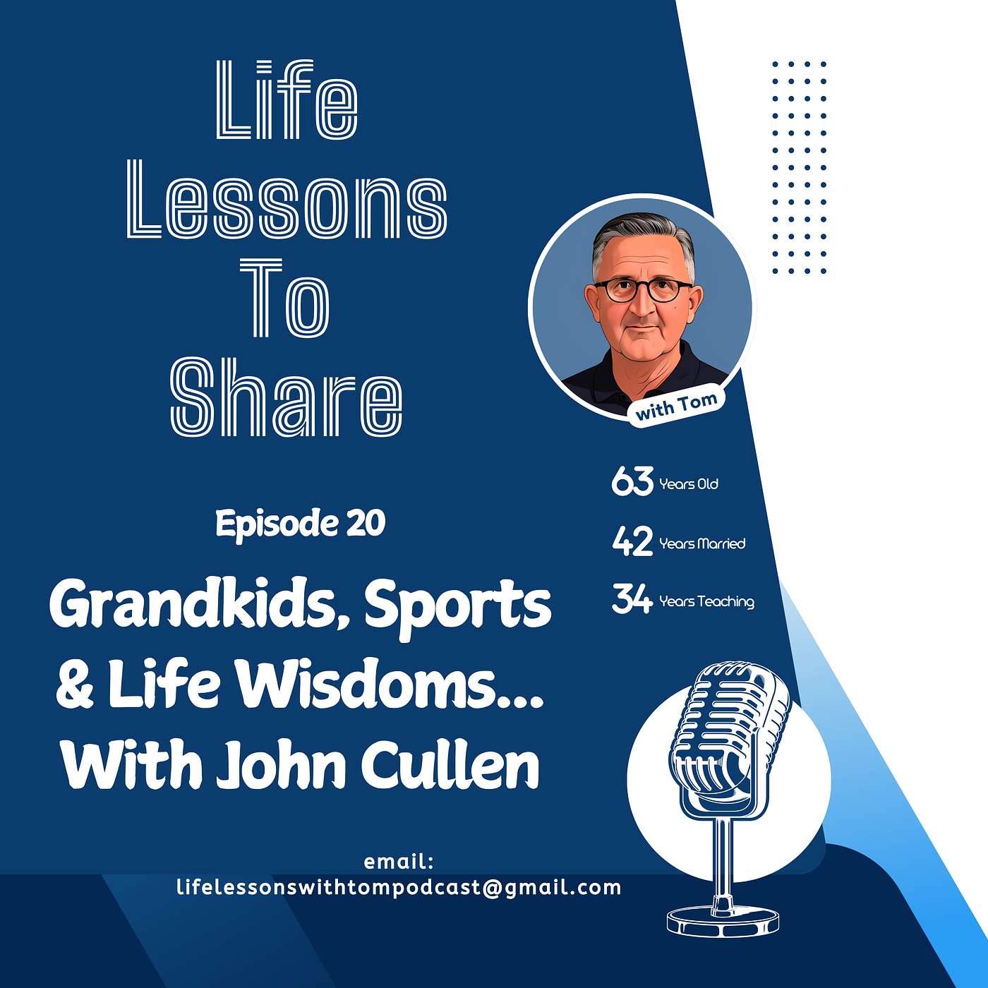 EPISODE 20 / GRANDKIDS, SPORTS & LIFE WISDOMS... WITH JOHN CULLEN episode artwork
