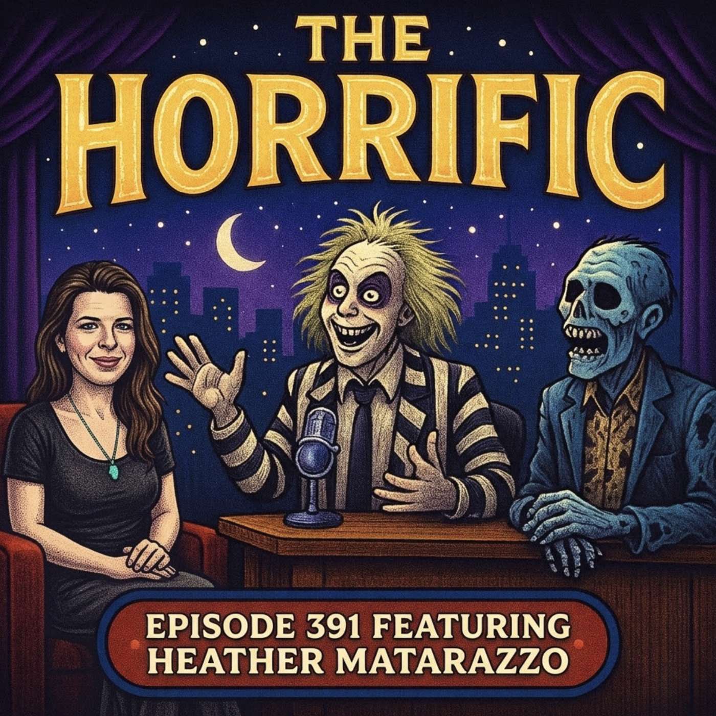 The Horrific Podcast #391 – Heather Matarazzo episode artwork