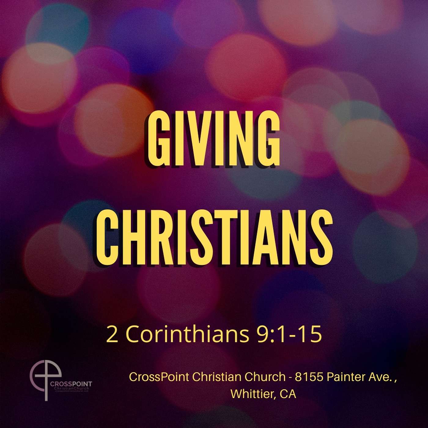 Giving Christians