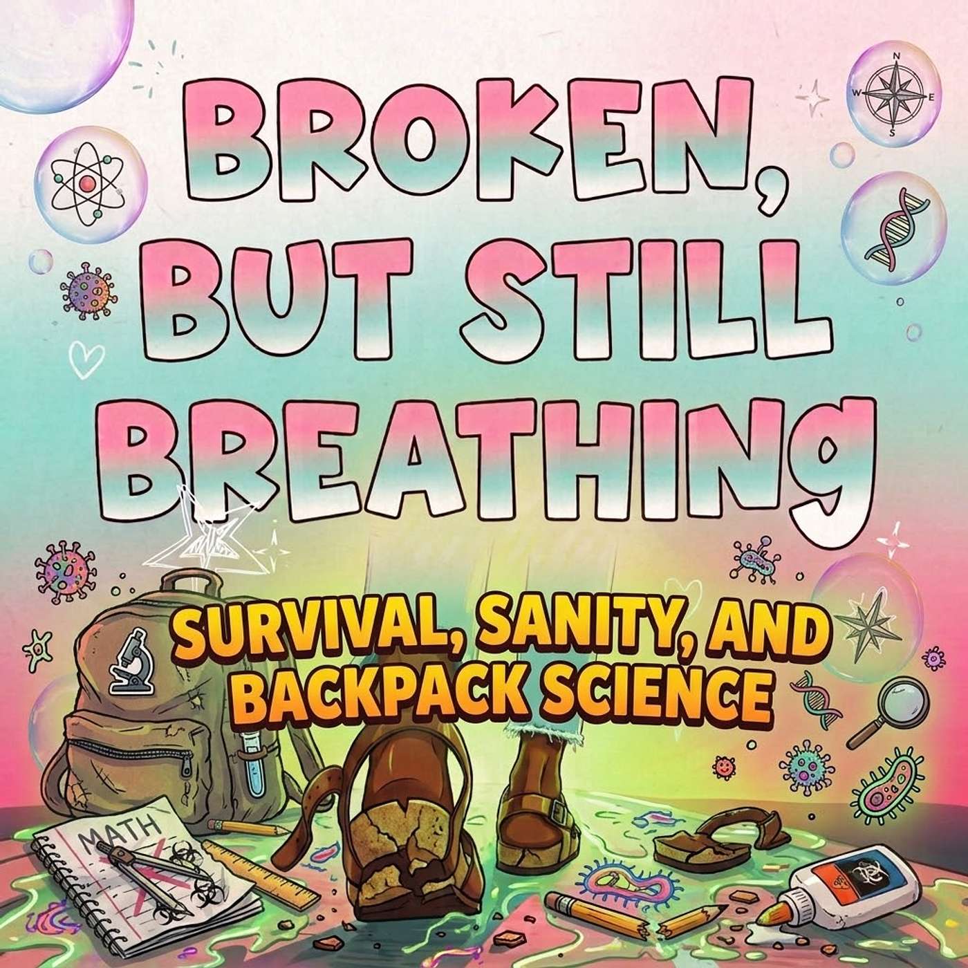 Survival, Sanity, and Backpack Science episode artwork