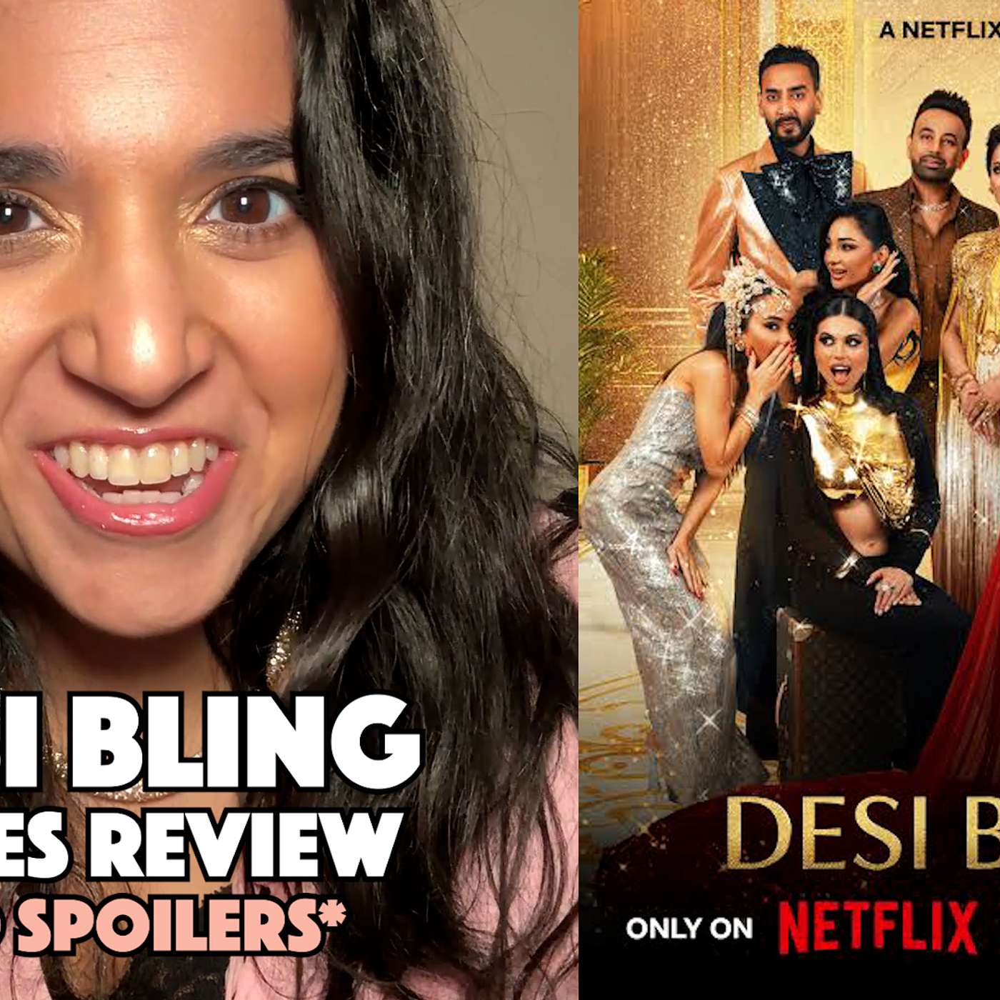 "Desi Bling" Netflix Series Spoiler Free Review episode artwork
