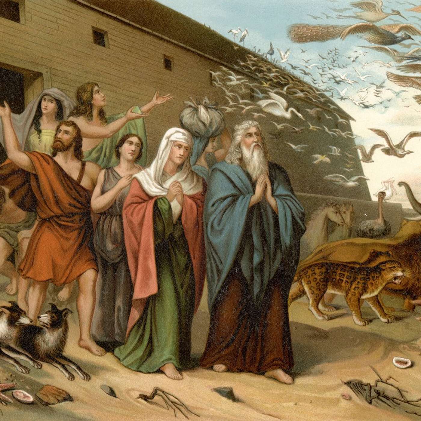 Episode 2112 - How does Noach Rebuild After the Flood?