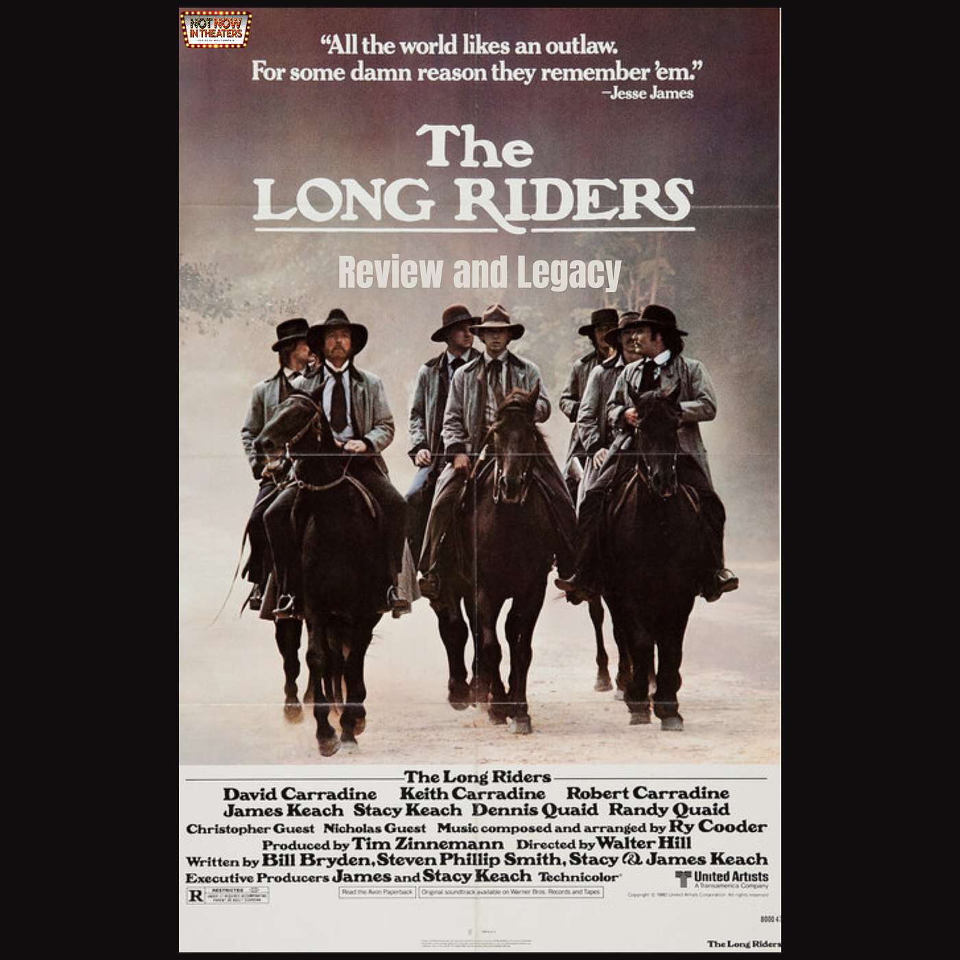 The Long Riders (1980): The "Green Western" of Dreamlike Violence and Flat History