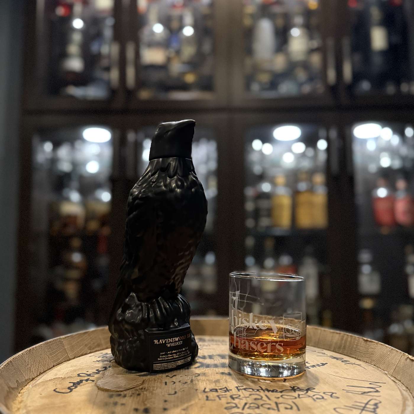 Journeyman's The Raven Whiskey and Cornell and Diehl Haunted Bookshop!
